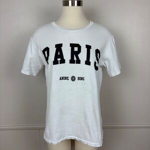 Anine Bing x Terry O'Neill Iconic Images Lili Tee University Paris Graphic Sz S